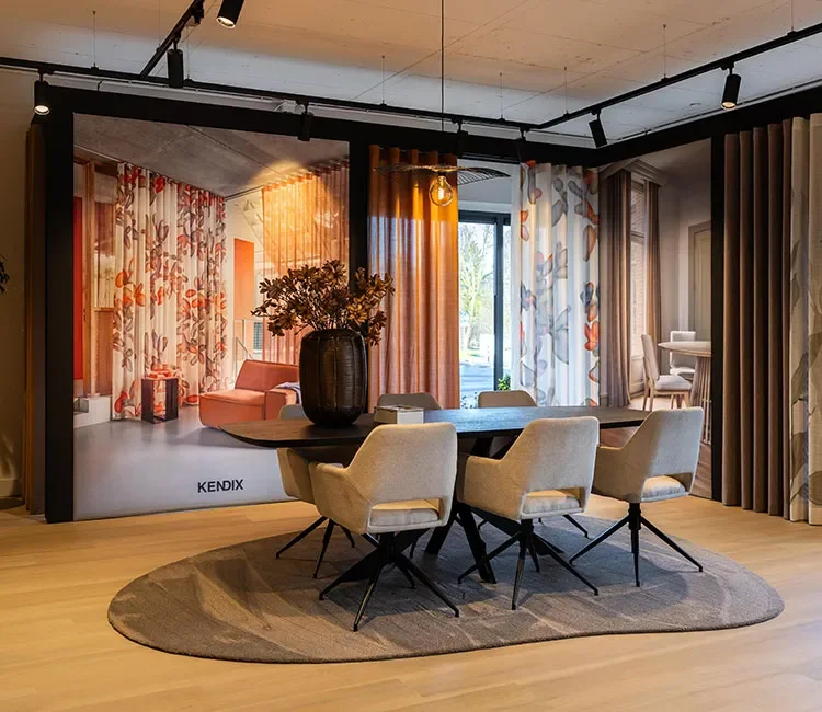 Uitgebreide vitrage collectie